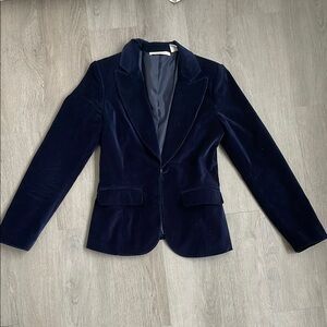 COTE FEMME Elegant Navy Women's Blazer